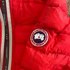 Canada Goose Puffer Jacket in Vibrant Red